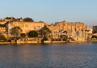 City Palce of Udaipur in Rajasthan in India