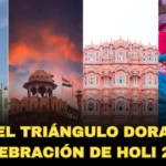 Tour del Triángulo Dorado con celebración de Holi 2026