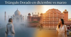 Read more about the article Triángulo Dorado en diciembre vs marzo: ¿Cuál es mejor para los españoles?