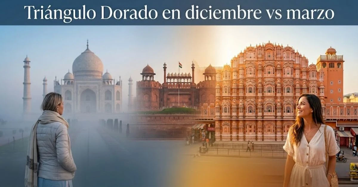 You are currently viewing Triángulo Dorado en diciembre vs marzo: ¿Cuál es mejor para los españoles?