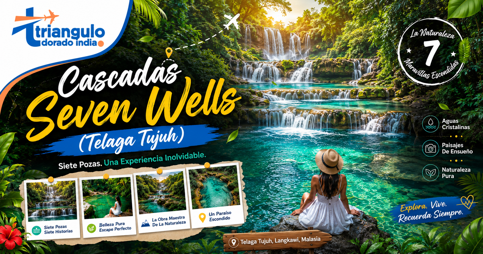 You are currently viewing Seven Wells Waterfalls (Telaga Tujuh): Guía Completa 2026