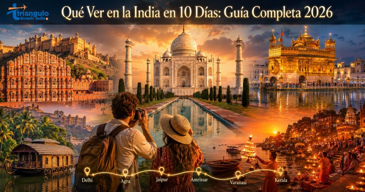 You are currently viewing Qué Ver en la India en 10 Días: Guía Completa 2026