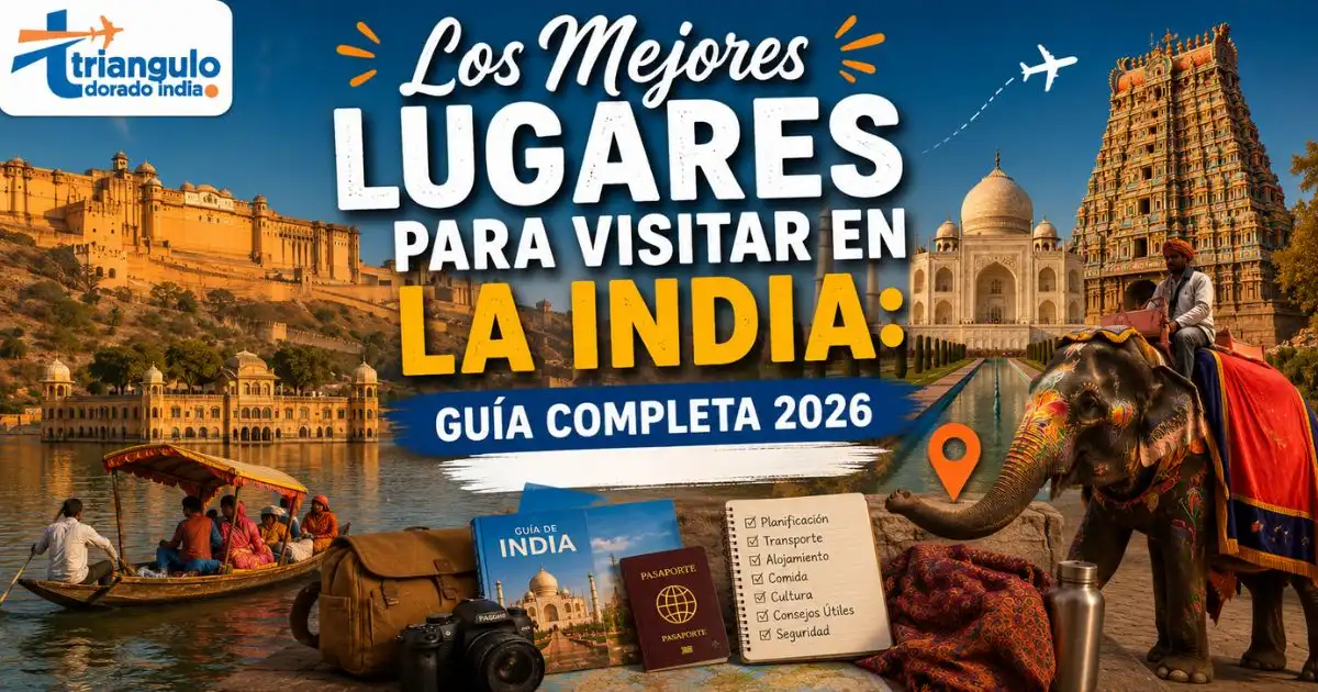 You are currently viewing Los Mejores Lugares para Visitar en la India: Guía Completa 2026
