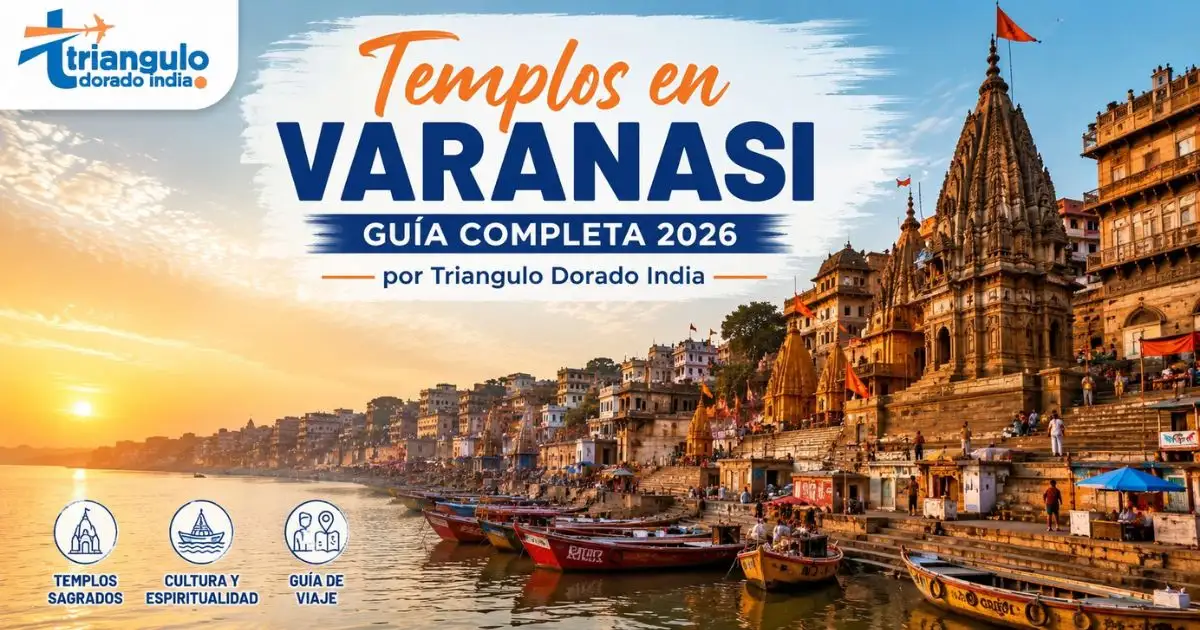 You are currently viewing Templos en Varanasi: Guía Completa 2026 por Triangulo Dorado India