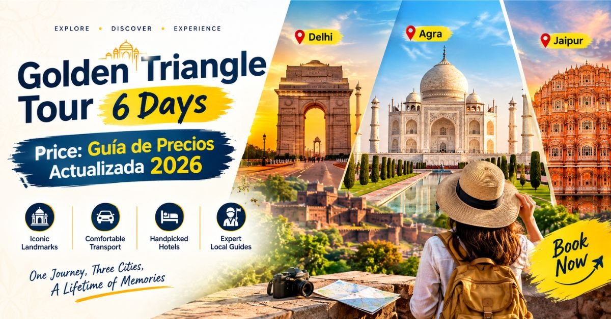 You are currently viewing Golden Triangle Tour 6 Days Price: Guía de Precios Actualizada 2026