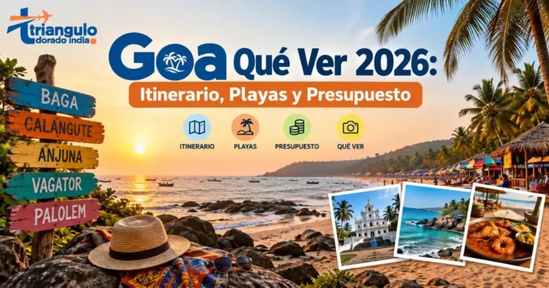 Read more about the article Goa Qué Ver 2026: Itinerario, Playas y Presupuesto