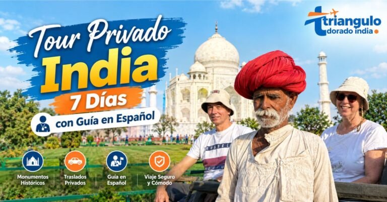 Read more about the article Tour Privado India 7 Días con Guía en Español: Delhi, Agra y Jaipur