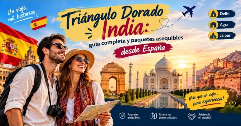 Read more about the article Triángulo Dorado India: guía completa y paquetes asequibles desde España